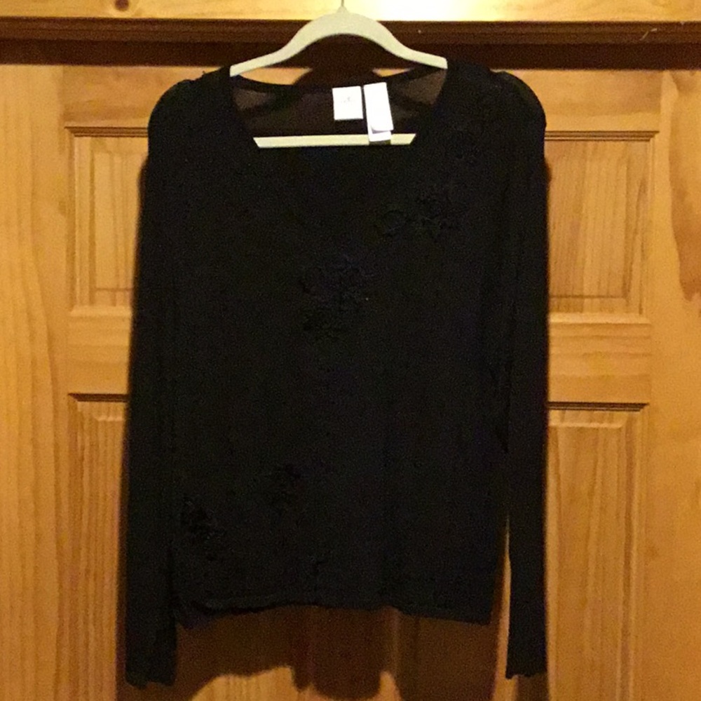 Black dressy sweater